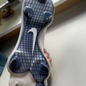 Nike Air Force Trout 7 Mens Baseball Cleats White Gold Size 12 BRAND New no box